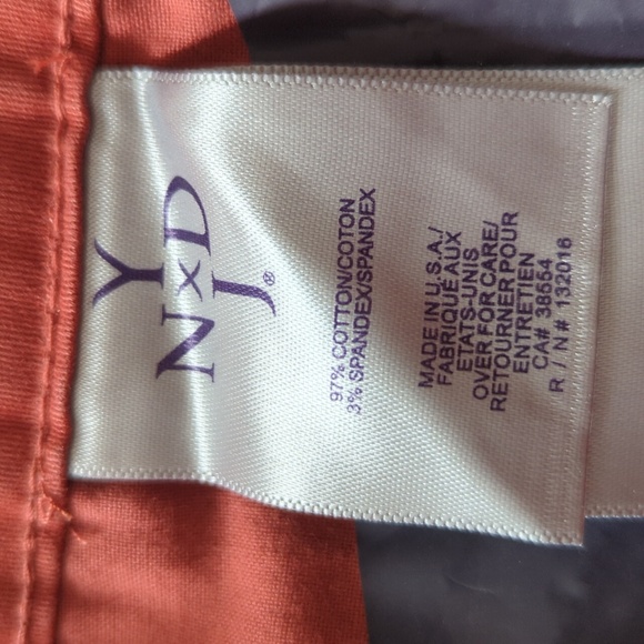 NYDJ Original Slimming Fit Ankle Jean in VRose 8 - Picture 12 of 15